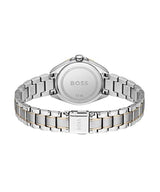BOSS Reloj Analógico de Cuarzo para Mujer Colección Felina con Correa de Acero Inoxidable Bicolor - 1502622