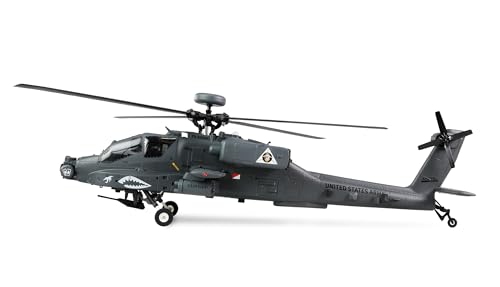 Amewi Apache AH-64D CP Helicóptero 6G/3D GPS RTF RC teledirigido Heli Helicóptero Heli Verde Oliva