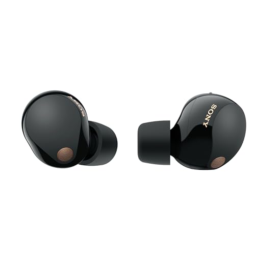 Auriculares inalámbricos con Noise Cancelling SONY WF-1000XM5, bluetooth, auriculares in-ear, micrófono, hasta 24 horas de batería, carga rápida, IPX4, Alexa y Google Assitant, iOS y Android - Negro