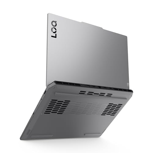 Lenovo LOQ Gen 10 - Portátil Gaming IA 15.6" FHD (Intel Core i7-13650HX, NVIDIA GeForce RTX 5060, 32 GB RAM, 1 TB SSD, 144 Hz, Wi-Fi 6, Sin Sistema Operativo) QWERTY RGB 24 Zonas Español - Gris