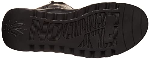 Fly London Mol 2, Botas con cremallera, Mujer, Black 005, 38 EU