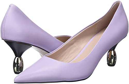 L37 HANDMADE SHOES Trabajo Italiano, Bomba Mujer, Lilac, 37 EU
