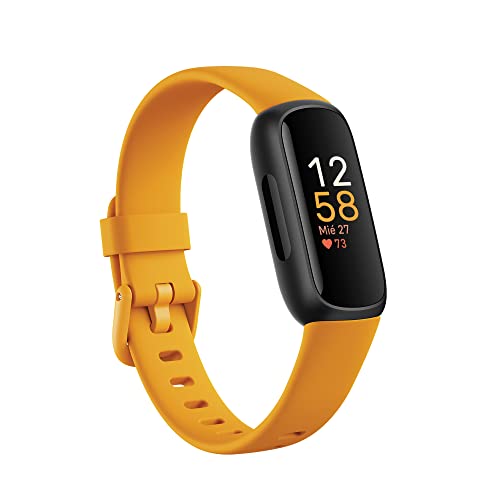 Google Pixel 8 Pro -Smartphone Android Libre con Lente teleobjetivo - Celeste, 128GB + Fitbit Inspire 3, la Pulsera de Salud y Actividad física con hasta 10 días de batería - Amarillo Ocre