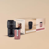 Nespresso De'Longhi Vertuo Pop ENV90.B, Máquina de Café de Cápsulas + Aeroccino Incluido, 4 Tamaños de Taza, Tecnología de Centrifugación, Set de Bienvenida Incluido, 1260W, Negro Regaliz