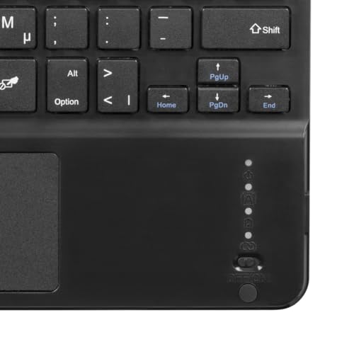 Hama Funda con Teclado para iPad Air de 13" 2024 (Teclado Bluetooth con Panel táctil, función Atril, Funda magnética, Funda para Tablet para Apple iPad Air de 13 Pulgadas, Teclado extraíble), Color