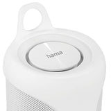 Hama | Juego de Altavoces Bluetooth 2 en 1 Twin 3.0 Resistentes al Agua 30 W (Juego de Altavoces, Divisibles, Inalámbrico, 2 Cajas portátiles Bluetooth, Resistente al Agua IP67) Color Blanco