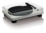 Lenco LS-50 Giradiscos con puerto USB, en carcasa de madera con altavoces integrados y amplificador integrado, 2 x 3 vatios