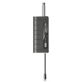 C.Perkins - Mic-Pro-HF - Micrófono de Mano inalámbrico UHF a Pilas y Receptor Jack de 6,35 mm - UHF 863-865MHz - Metal Gris