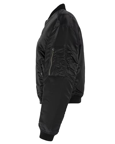 Schott NYC Airf90wrs Chaqueta, Negro, XL para Mujer