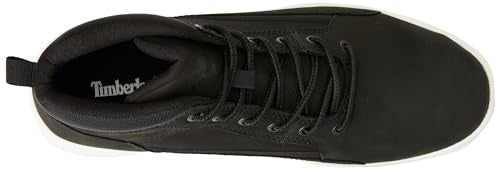 Timberland Allston, Zapatillas de Corte Medio para Hombre, Negro (Black Nubuck W051), 44 EU