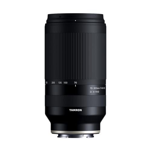 Tamron - Lens para cámaras (70 - 300 MM F4.5-6.3 Di III RXD Sony E A047SF) Negro