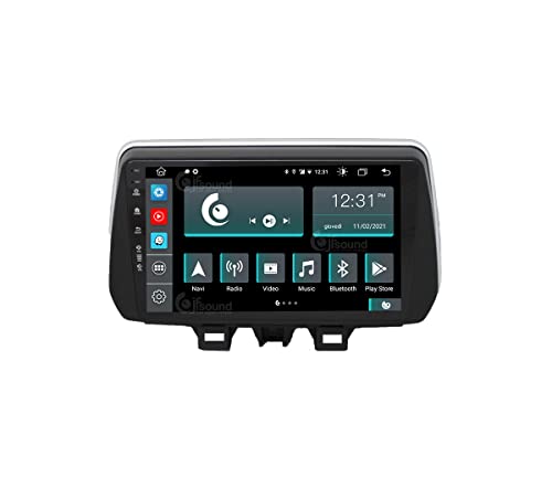 Radio de Coche para Hyundai Tucson 2018-21 Android GPS Bluetooth WiFi USB Dab+ Touchscreen 9" 8core Carplay AndroidAuto