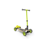 Smoby - Patinete de Madera S-Cruiser - Patinete de 4 Ruedas - Freno Trasero - Manillar Ajustable y Plegable - A Partir de 5 Años - Peso Máximo 50 Kgs