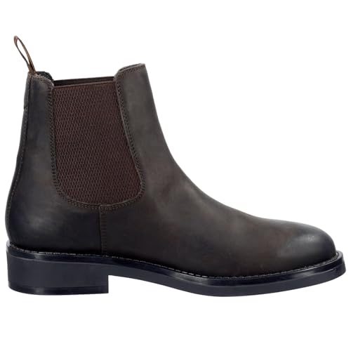 GANT Prepdale, Botas Estilo Chelsea Hombre, marrón Oscuro, 42 EU