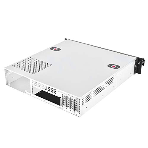 Silverstone SST-RM21-308 - Caja de Servidor de Montaje en Rack de 2U Compatible con 8X SAS/SATA y 6 GB/s Mini-SAS SFF-8087