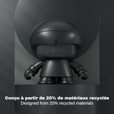 Xoopar Altavoz Bluetooth Portátil de Plástico Reciclado- Xboy-R Negro. Altavoz Portátil con Luz LED - Potente Sonido 360° - Función NFC.