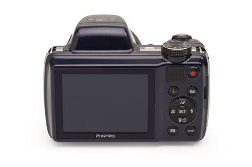 KODAK Pixpro Astro Zoom AZ405 - Cámara Digital Bridge, Zoom 40x, Gran Angular de 24 mm, 20 MP, Pantalla LCD de 3", Video Full HD 1080p, Estabilización Óptica de Imagen (OIS), Pilas AA - Blanco