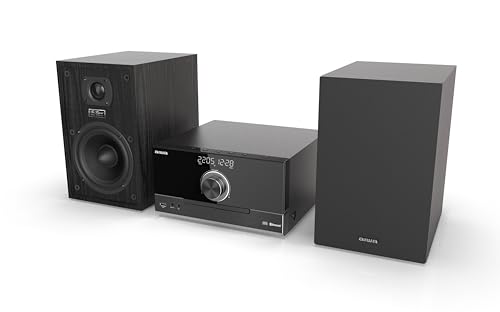Microcadena AIWA MSBTU-600 Bluetooth, CD, USB, AUX IN, Potencia de Salida de 2 X 50 W RMS. Color: Negro