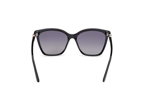 Guess Gu00191 Gafas, 01d Shiny Black, 56/16/140 para Mujer