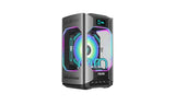 PC Gaming Mini - MEGAMINI G01, Intel® Core™ Intel i9-13900H, 32GB RAM, 1 TB SSD, GeForce RTX™ 4060 Desktop 140w, Windows 11 Home, Watercooled, Gris Oscuro