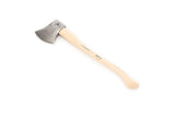 OCHSENKOPF Hacha deportiva, Empuñadura de madera de pacana, Funda para la hoja, Hoja de 190 mm, Longitud 800 mm, Con forma de pata de vaca, OX 440 H-2708