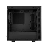 Fractal Design Define 7 Mini Black Brushed Aluminum/Steel Micro ATX Silent Mini Tower Computer Case