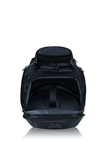 Acer PBG591 Predator Utility - Mochila de Viaje Resistente al Agua y a Prueba de desgarros, se Adapta y Protege una Laptop Predator Gaming de hasta 17.3 Pulgadas, Color Negro con Detalles Verde