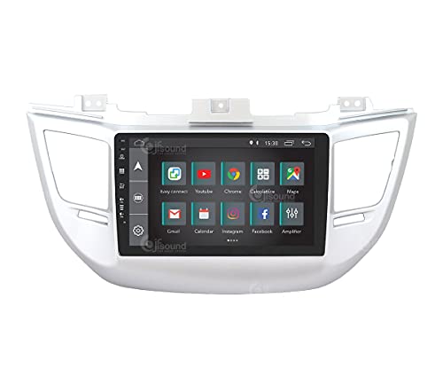 Radio de Coche para Hyundai Tucson a Partir de 2018 con GPS y cámara de Serie Android GPS Bluetooth WiFi USB Dab+ Touchscreen 9" 4core Carplay AndroidAuto