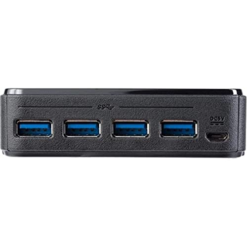 StarTech.com Switch Conmutador USB 3.0 4x4 para Compartir Dispositivos Periféricos