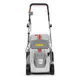 IKRA cortacésped eléctrico IERM 1638-1, 1600W, 5 Posiciones de Ajuste de Altura de Corte 30-75mm, Ancho de Corte 38cm