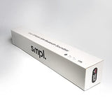Smpl - Barra de sonido multimedia de 30 W y 76.2 cm, compatible con Bluetooth, entrada coaxial, salida AUX, USB y mando a distancia, negro