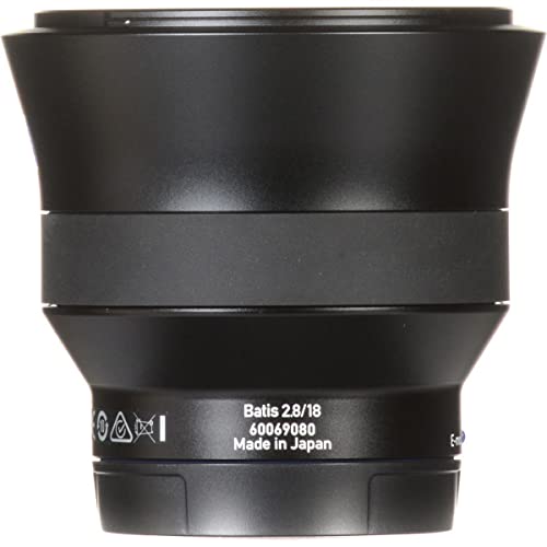ZEISS Batis 2.8/18 para cámaras Sony con sistema full frame sin espejo de Sony (con montura E)