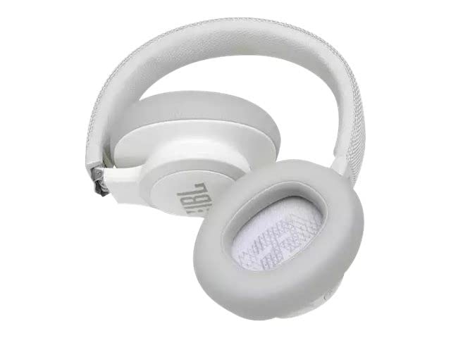 JBL Live 650BT - Auriculares (Inalámbrico, Diadema, Binaural, 16 - 20000 Hz, 32 Ω, Blanco)