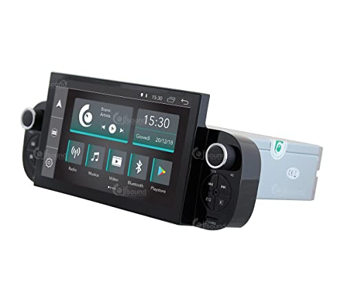 Radio de Coche para Fiat Panda 2022 universales Android GPS Bluetooth WiFi USB Dab+ Touchscreen 9" 4core Carplay AndroidAuto