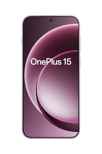 OnePlus 15 Smartphone con Tri-Chip AI, Snapdragon 8Elite Gen5, Pantalla de 6,78" a 165Hz, batería de 7300mAh y Triple cámara de 50MP, 16GB RAM+512GB ROM, Ultra Violet – Garantía extendida de 3 años