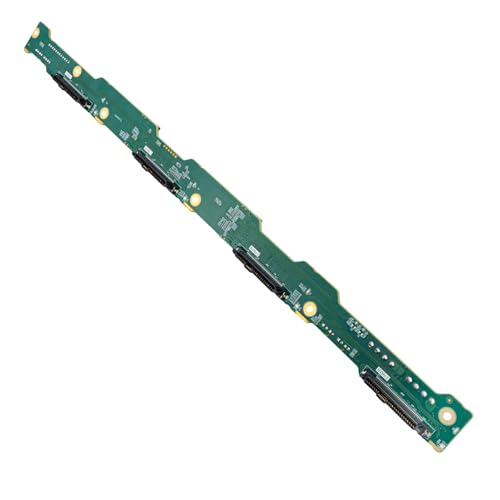 SilverStone Technology SST-RAC-BP-304N, Backplane de Servidor de 4 bahías 2,5"/3,5" con Soporte para SSD U.2,Admite hasta 4 SSD PCIe Gen 4 NVMe U.2 (SFF-8639),