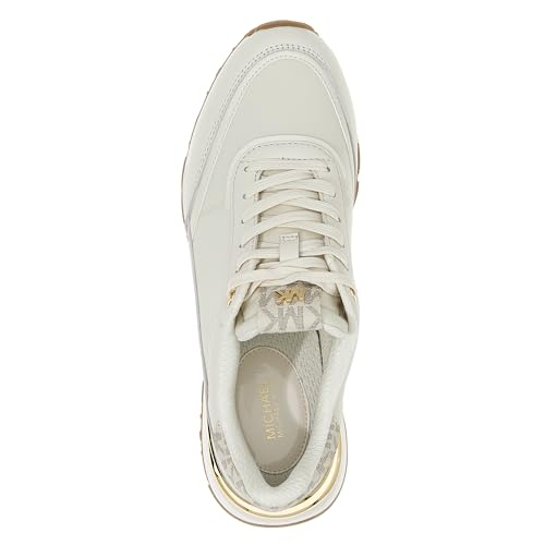 Michael Kors Nova Trainer, Sneaker Mujer, Vanilla MLTI, 39.5 EU