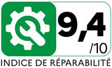 H.Koenig Aspirador de Mano y Escoba Inalámbrico Sin Bolsa UP810 PowerClean+ 2 Velocidades-Potente-Compacto-Ligero-Autónomo-Silencioso-120W-Multifunción, Rojo