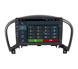 Radio de Coche para Nissan Juke (con navegación y cámara de visión Trasera con visión de 360°) Android GPS Bluetooth WiFi USB Dab+ Touchscreen 9" 4core Carplay AndroidAuto