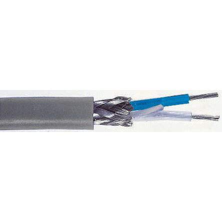 RS PRO Cable coaxial, 78 Ω, 100 m, diámetro exterior 6,15 mm, color gris, paquete de 100 metros