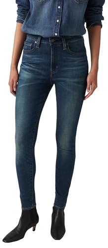 Levi's 721 High Rise Skinny Vaqueros, Miles Apart, 28W / 28L Mujer