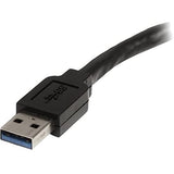 StarTech USB3AAEXT5M - Cable alargador USB 3.0 SuperSpeed Activo, 5 m, Negro