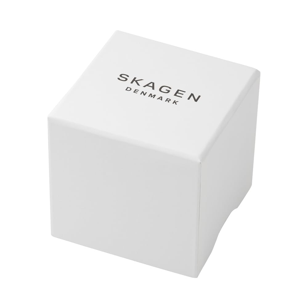 Skagen Reloj Analógico para Mujer de Cuarzo con Correa en Cuero SKW3149