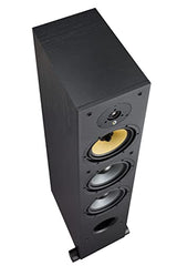 Davis Acoustics Ariane 7 Negro (Black) - Columna de 3 vías/4 Altavoces - Se Vende por Unidad
