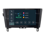 Radio de Coche para Nissan Qashqai Xtrail con Sistema 360° de Serie Android GPS Bluetooth WiFi USB Dab+ Touchscreen 10" 8core Carplay AndroidAuto