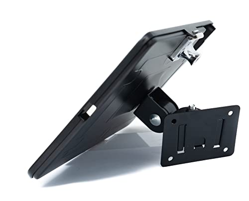 System-S Soporte de Pared con Cerradura 360° para iPad 10 Pro 11 Air 4 5 en Negro