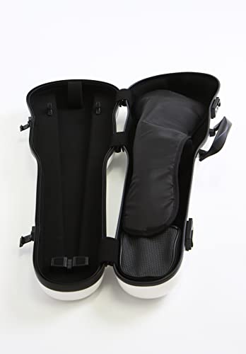 GEWA AIR 1.7 Estuche violín con forma violeta brillante, Made in Germany, alta resistencia a la rotura
