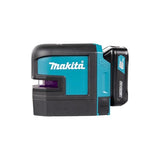 Makita Láser inalámbrico de línea cruzada SK105GDZ verde 12 V máx. (sin batería, sin cargador), azul, negro