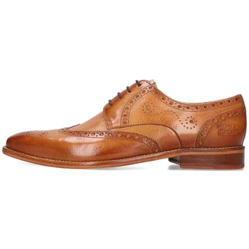 Melvin & Hamilton Dylan 2, Oxford Plano Hombre, Beige, 46 EU