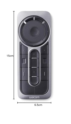 Wacom ACK-411050 - Mando a Distancia (Tablet, Botones, Negro, Gris)